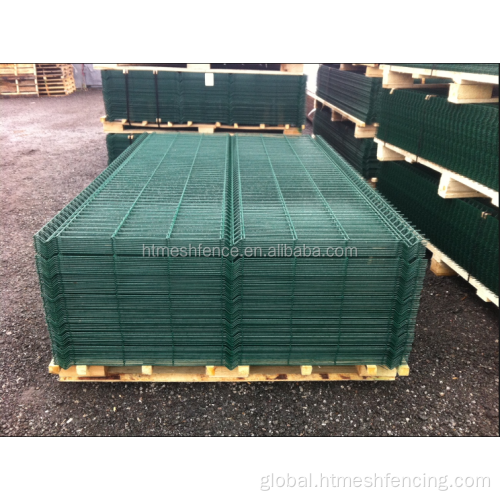 Double Wire Fence Panel PVC coated nylofor 3d wire mesh fencing Supplier